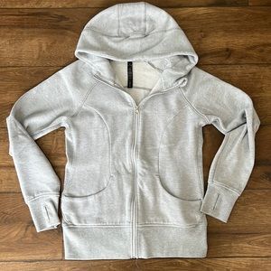 Grey Zip Up Hoodie